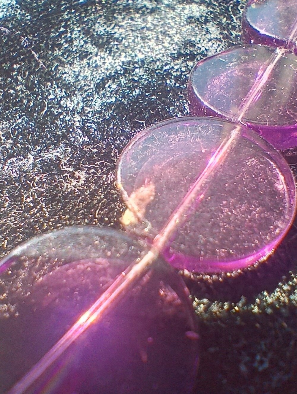 Glass Coin Beads - Picture 3 of 3